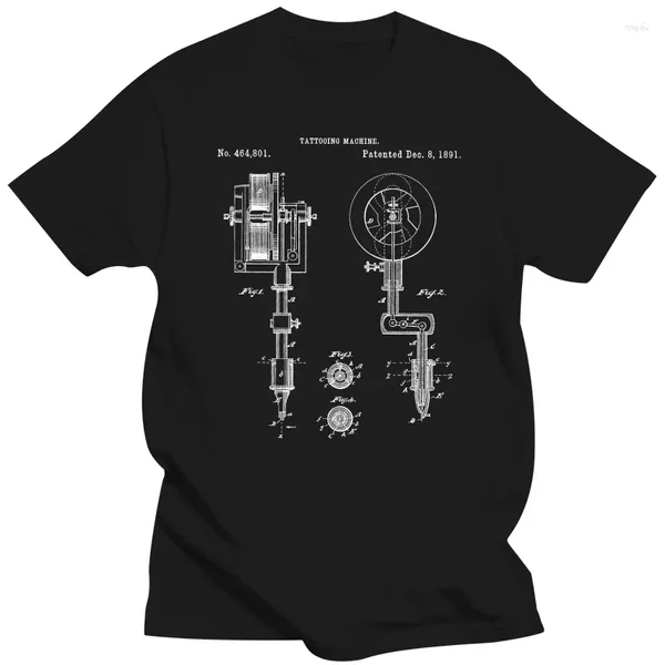 Camiseta masculina engraçado vintage tatuagem artista desenho algodão streetwear manga curta presentes de aniversário estilo verão camiseta roupas masculinas