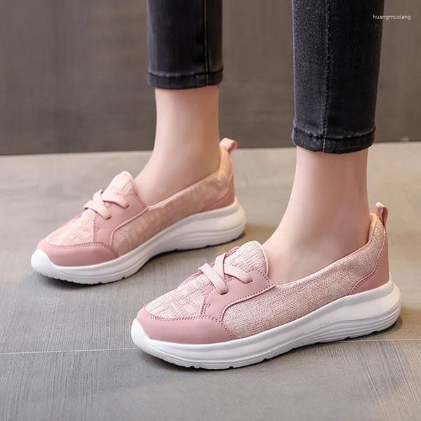 Scarpe casual da donna Mocassini per il tempo libero quotidiano Appartamenti Ammortizzazione Suola morbida e resistente Sneakers traspiranti Comode ed eleganti piatte antiscivolo