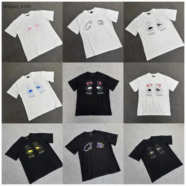 maglietta da uomo Cortezs marca Designer Cortezis Tuta Street Hip manica corta Cortieze T-shirt da uomo Moda estiva di alta qualità girocollo manica T-shirt da uomo