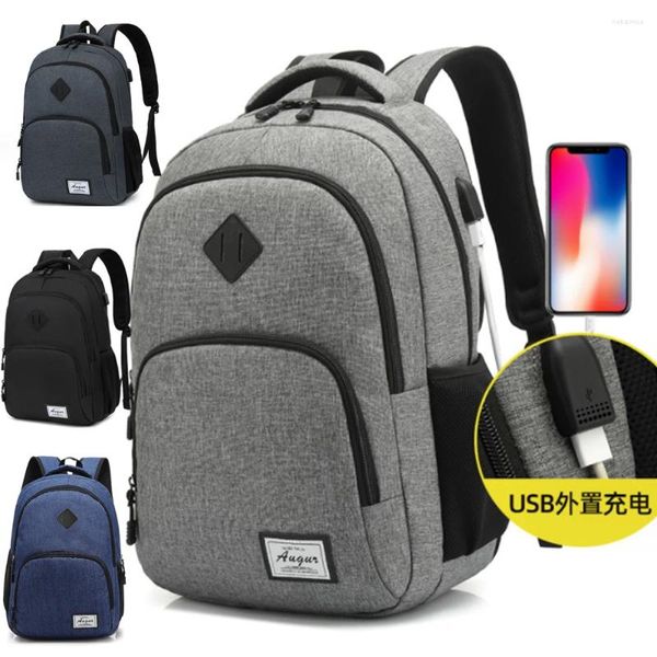 Rucksack 35L Männer Erweiterbar USB Lade Reise Hand Tasche Große Kapazität Laptop Wasserdicht Business