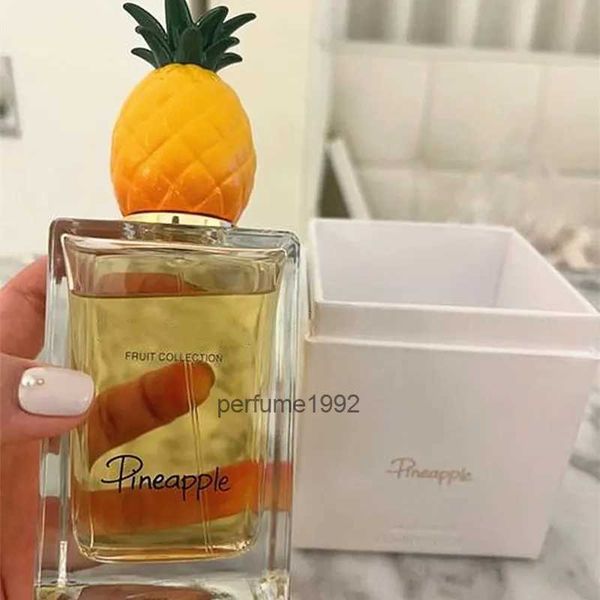 Fruit Collection Parfüm 150 ml Zitronen-Ananas-Orangen-Duft Langanhaltender Geruch Marke EDT Mann Frauen Parfum Neutral Süßes Kölnisch Spray Schnelles SchiffLPE9