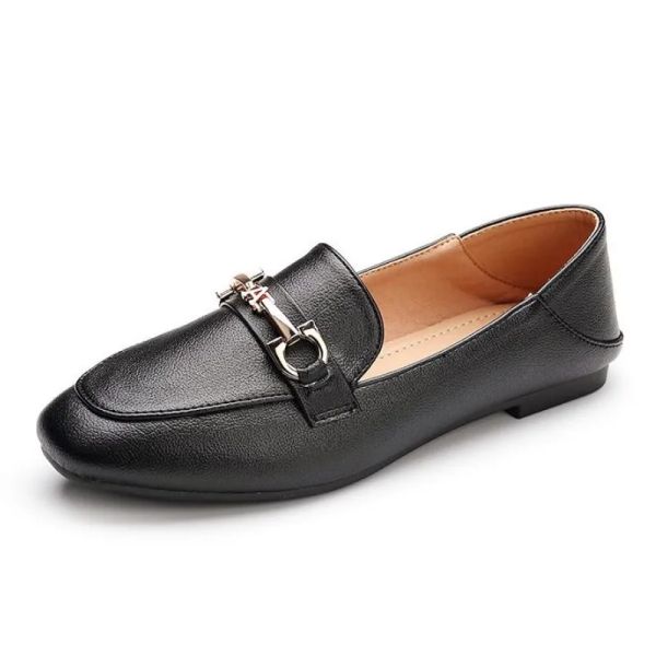 Stivali scarpe alla moda per mocassini da donna signore slittamento in pelle morbida design originale design coreano femminile che guidano i mocassini femminili