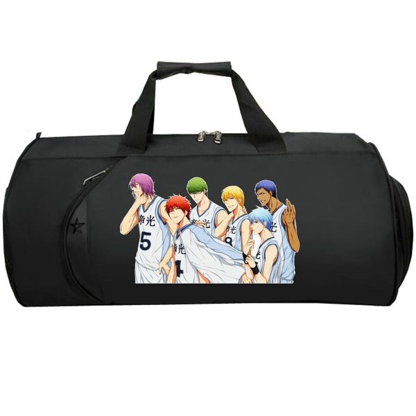 Borsa a tracolla Kurobas Borsone da basket Kuroko Borsa a tracolla Tetsuya Cartoon Custodia a tracolla con stampa di immagini Borsone per foto