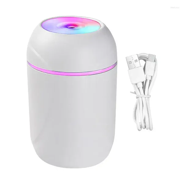 Conjunto acessório de banho Home Umidificadores Quarto 260ml Purificação de Ar Desktop Mini Design Silencioso Umidificador para Estúdios de Yoga