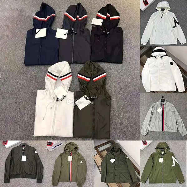 Tasarımcı Erkek Hoodie Ceket NFC Bombacı Önlük Ceket İşlemeli Rozet Erkek Dış Giyim Sokak İlkbahar ve Sonbahar Katlar Moncl3134