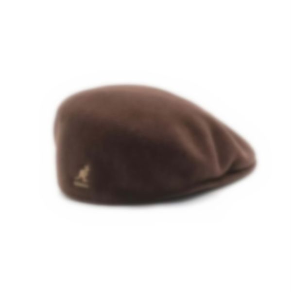 Berets Original Kangol Wool Beret 504 Cap Homens Mulheres Chapéu Moda Senhoras Cor Sólida Casual Chapéus de Inverno Outono e E8