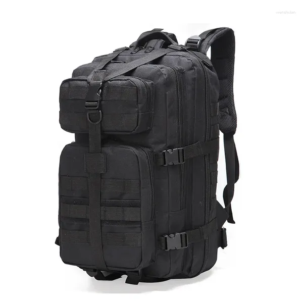 Рюкзак 25L 600D двойная сумка через плечо оборудование мужские уличные охотничьи дорожные сумки тактические военные рюкзаки для пеших прогулок и кемпинга