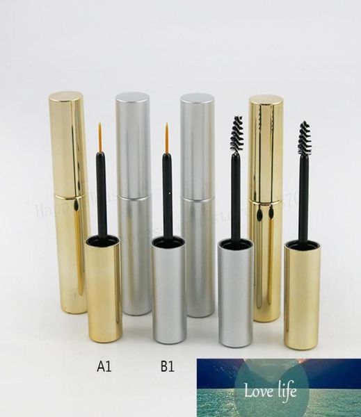 Nuovo arrivo 100 x vuoto 8 ml UV Gold Gold Mascara Tubo ciglio Vial Liquid Bole Contenitore 8cc Touf Eyeliner Bole7441910