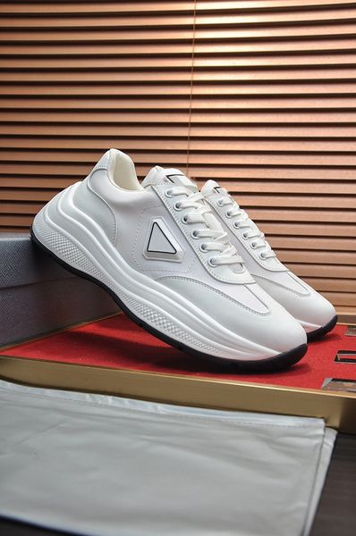 2024 Verão Caminhada Sapatilhas Homens Sapatos Re-Nylon Tecidos Técnico Couro Escovado Homem Skate Andando Low Top Sneakers Dhgate Sports Caminhadas Skate Sapato EU38-46 Box