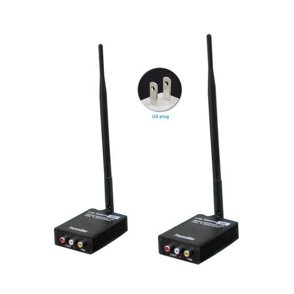 Sistemi 3 km da 2,4 GHz Wireless Audio Music Transmiter Kit Ricevitore Adattatore Adattatore Anti Interferenze Anti Interferenza Long Range Hifi Latenza a bassa latenza