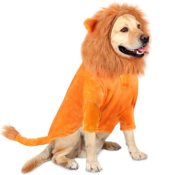 Costume da leone per cani BWOGUE per cani di taglia grande