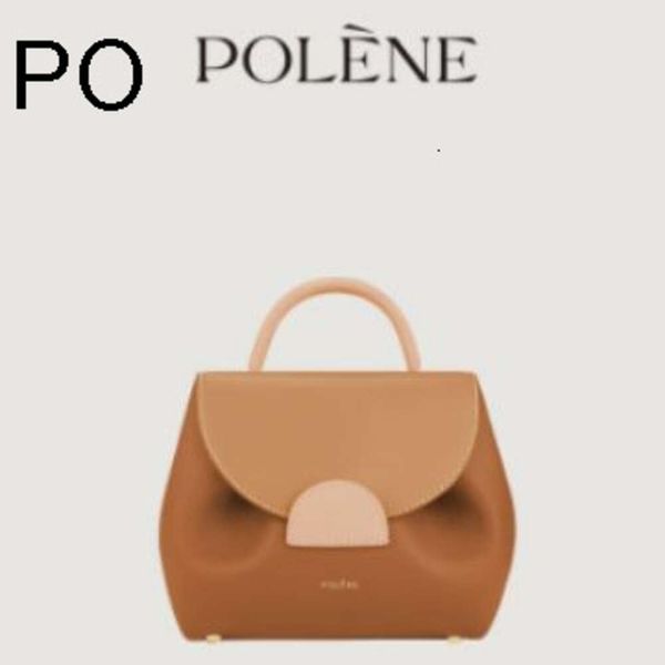 Designer francês feminino bolsa única loja % 60 atacado varejo Bollinger número um nano lichia painel de couro portátil crossbody pequeno pacote