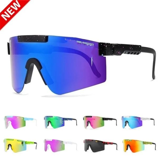 occhiali da sole polarizzati estate nuovi 20 colori originali pozzi sport google TR90 occhiali da sole polarizzati per uomo / donna occhiali antivento da esterno 100% uv lente a specchio regalo