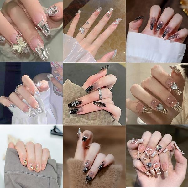 Adesivo para arte em unhas, envoltório semicurado, gel rápido, envoltório de gel, adesivo de cobertura completa, adesivo para unhas, cobertura completa, decoração de manicure, novos acessórios elegantes para unhas