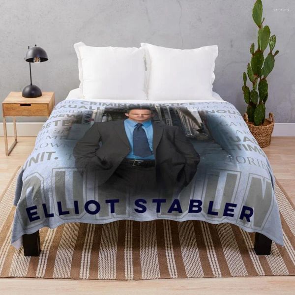 Одеяла Elliot Stabler Throw Blanket And Throws Beach