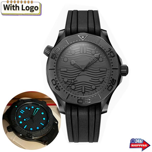 orologio da uomo orologi di design di alta qualità cassa da 42 mm montre con cinturino in caucciù 300m 600m immersioni subacquee aaa uomini sport di mare orologi con movimento automatico DHgate jason007