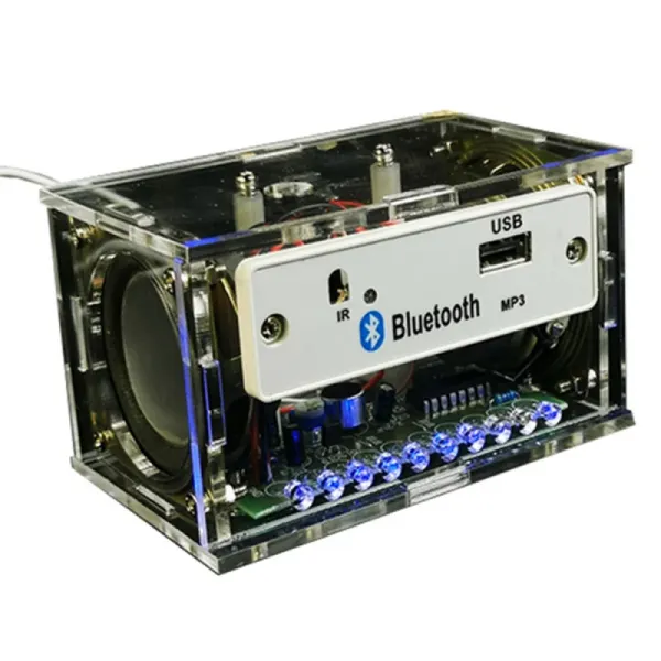 Palestrantes Bluetooth Speaker Production and Assembly Peças DIY Kit de soldagem eletrônica Pacote de componentes de treinamento de ensino de ensino de ensino