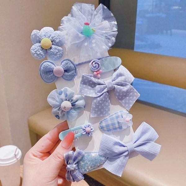 Accessori per capelli Spille per bambini Clip per fiori per ragazze Fasce per capelli coreane per bambini