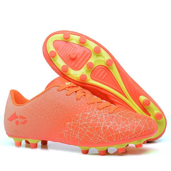 HBP Chuteiras de futebol infantis personalizadas, não-marca, baratas, sapatos de futebol de qualidade original para crianças de 8 anos de idade