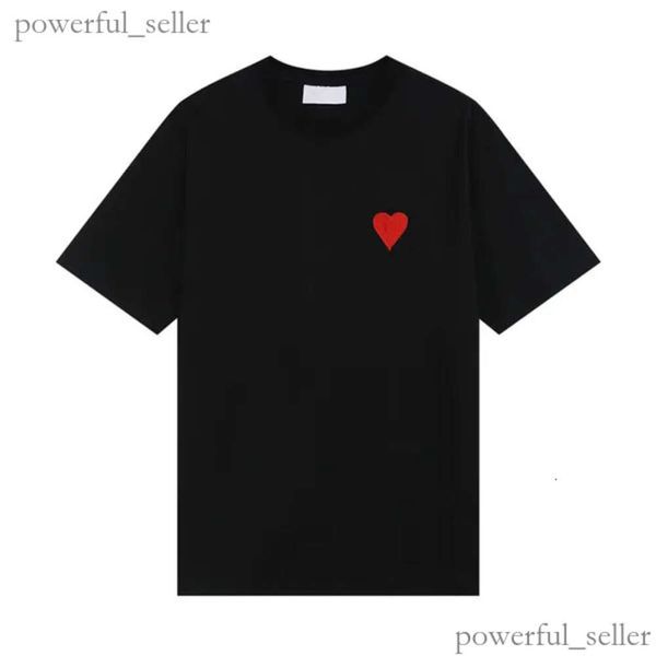 Play Brand Herren-T-Shirts, neueste Herren-Damen-Designer von Luxus-Amis-T-Shirt, modisches Herren-Freizeit-T-Shirt, Herrenbekleidung, Little Red Heart Chuan Kubao Ling Poloshirt 168