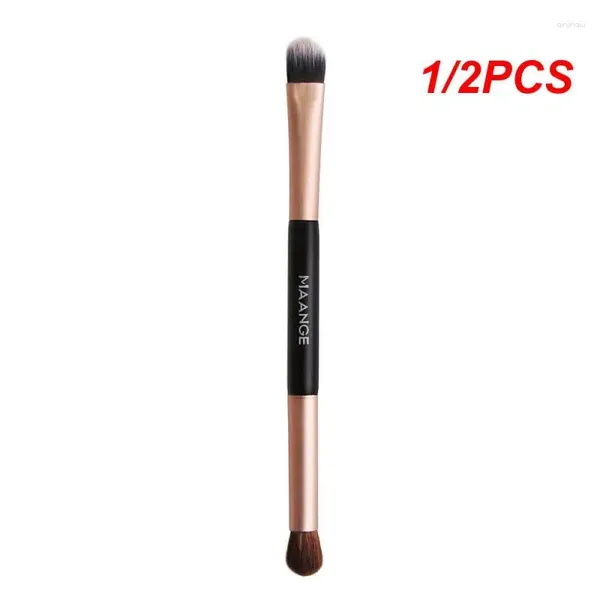 Pincéis de maquiagem 1/2 PCS ProMultifuncional Double Ended Eyeshadow Brush Set Pó Sombra Eyeliner Lip Tools