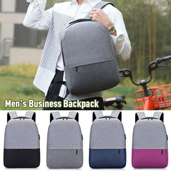 Mochila 1x bolsa de computador de viagem para homens e mulheres oxford pano laptop viagem de negócios curta ao ar livre