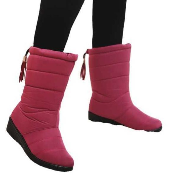 HBP Небрендовые женские ботинки 2024, модные непромокаемые зимние зимние ботинки, повседневные легкие теплые ботильоны
