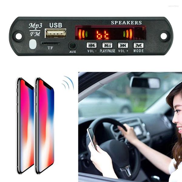 5/12V Audio Modul USB TF FM Radio Bluetooth 5,0 Drahtlose Musik Player Verlustfreie Mit Fernbedienung