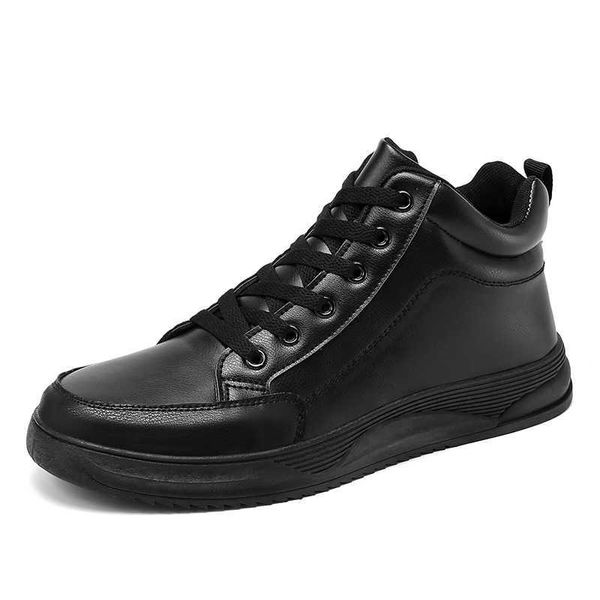 HBP Небрендовые туфли для скейтбординга на заказ небольшого заказа с высоким берцем черного и красного цвета, прогулочные кроссовки из искусственной кожи для мужчин и женщин