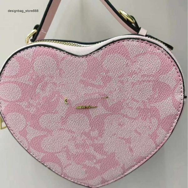 Barato por atacado liberação limitada 50% desconto bolsa familys nova velha flor amor caixa saco das mulheres clássico ele bonito coração listra crossbody sacos bolsas mulheres