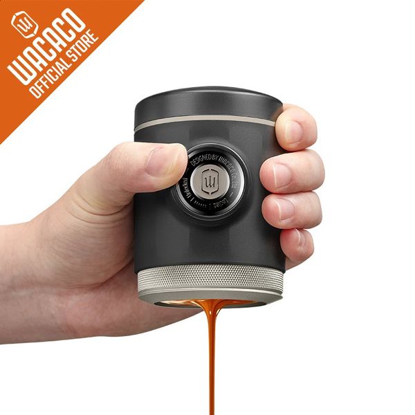 WACACO Picopresso Macchina per caffè espresso portatile Macchina per caffè speciali Pressione 18 Bar Caffè da viaggio Regalo Anno 240313