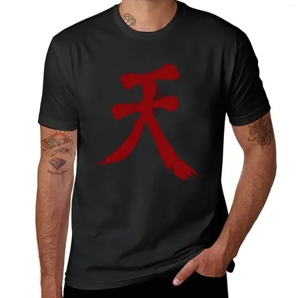 Canotte da uomo Street Fighter Akuma T-shirt T-shirt corta Designer T Men