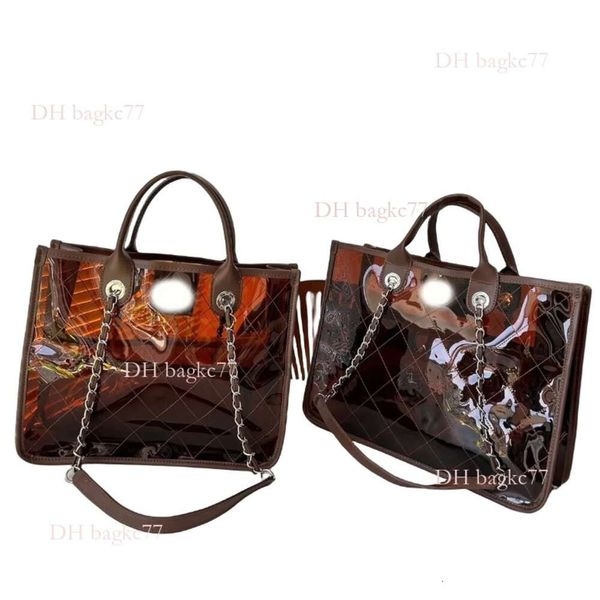 2024 novo estilo marca casual designer totes sacos transparente crossbody s bolsa moda ombro de alta qualidade saco senhora feminina carta bolsa telefone carteira arte