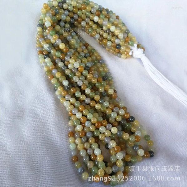 Anhänger 108 Stück Holzarmband Runde Perlen Kette Hetian Jade Buddha Perlen Halskette