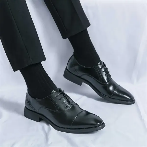 Sapatos de vestido de couro sintético super grande tamanho homens tênis de luxo para homens tênis esportes de alto nível fora