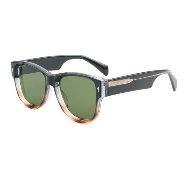 Новая модная модная коробочка -бокалы персонализированные солнцезащитные очки с большими кадрами