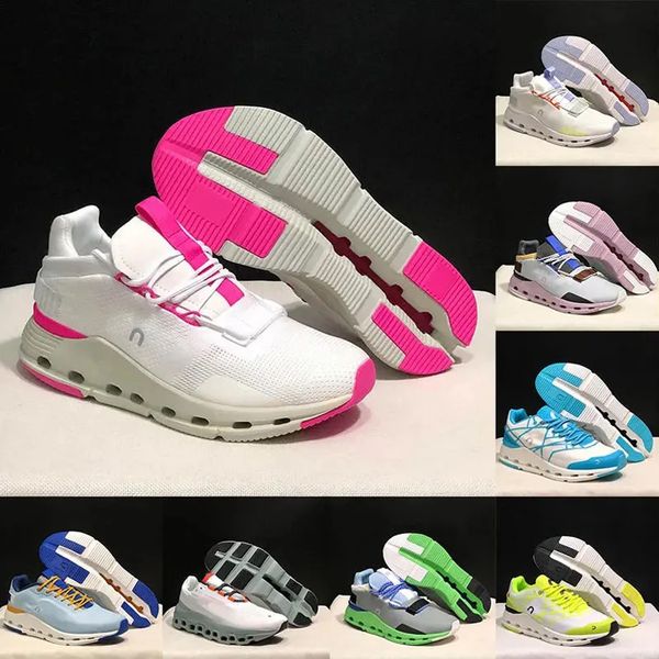 Cloudnovas Form Designer Clouds Onc Cloud Donna Uomo Scarpe da corsa Rosa Bianco Perla Marrone Ventilate Cloudmonster Mesh Scarpe da ginnastica Sport Jogging Walking Sneakers