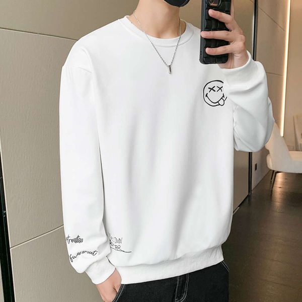 Langärmliges Frühlings- und Herbst-T-Shirt in großer Größe, bedruckter Jugend-Herren-Kapuzenpullover des American Fashion Label