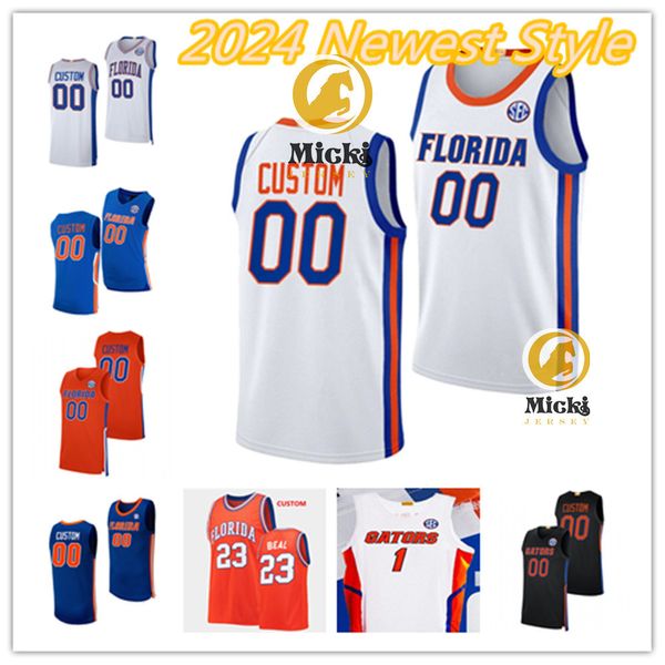 Joakim Noah al Horford Florida Gators Basketball Jersey John Egbunu Mike Miller Neal Walk Corey Brewer Devin Robinson Jack May Maglie Florida cucite personalizzate