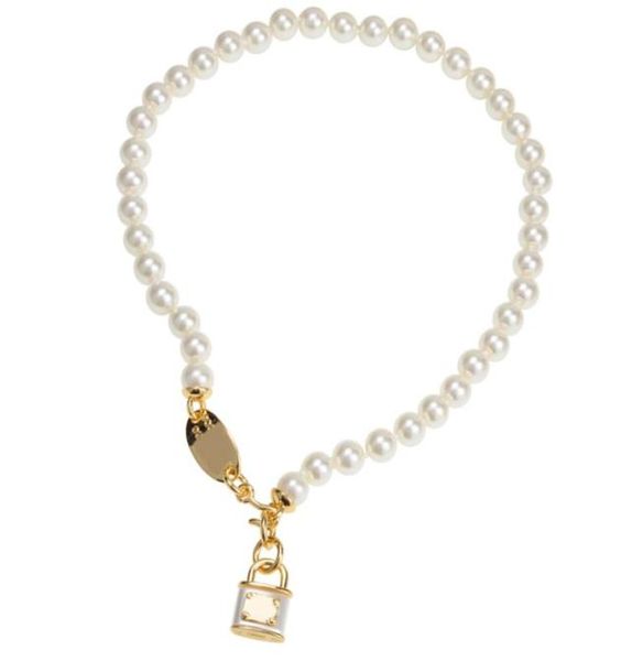 Nova chegada feminina saturno bloqueio pingente colar pérola corrente órbita colar moda jóias acessórios ouro silver2001903