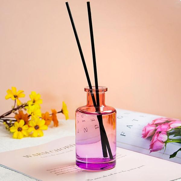 Garrafas DIY vidro vazio reed difusor garrafa recipiente de volatilização de perfume para decoração de casa