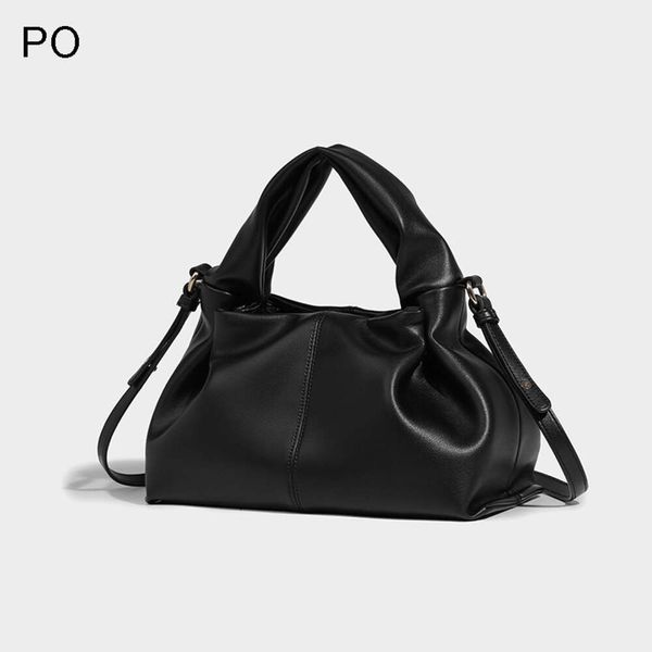 Französische Designer-Einzelhandtasche für Damen, 60 % Großhandel, Einzelhandel, Cloud-Tasche, neue vielseitige, gefaltete Dumpling-Handtasche mit High-End-Feeling für Damen, Einzeltasche