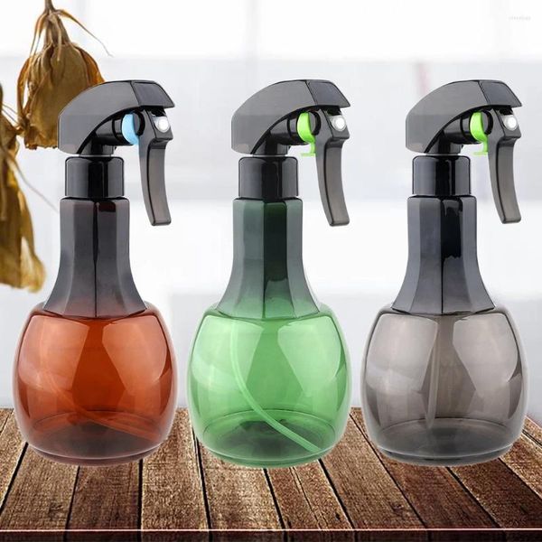 Garrafas de armazenamento 3pcs 400ml frasco de spray contínuo de alta pressão automático fino cabeleireiro água ferramenta de salão de cabeleireiro (aleatório