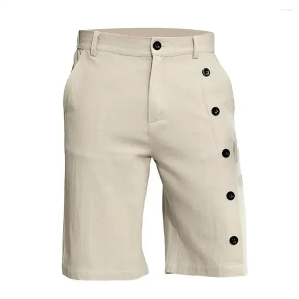 Pantaloncini da uomo Summer Beach For Men Casual Elastico in vita Gamba dritta