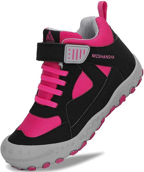 HBP Non-Brandneue Outdoor-Bequeme Sport-wasserdichte Mesh-Kletter- und Bergwanderschuhe, braune Stiefel für Kinder