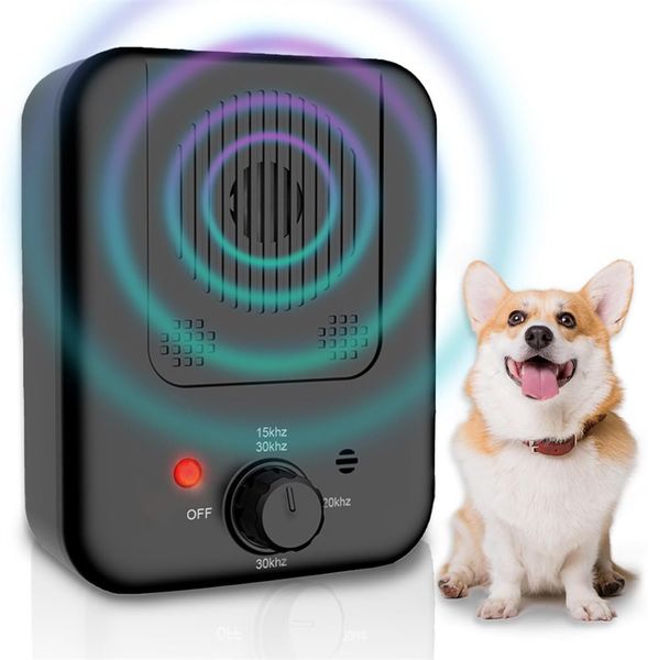 Dispositivo antilatido externo de 3 modos, dispositivos antilatido e silenciador de cães vizinhos, ultrassônico de 33 pés