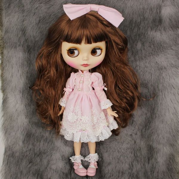 ICY DBS Blyth Doll 16 bjd combinazione di bambola con corpo articolare comprese scarpe eleganti in vendita 30 cm giocattolo anime 240315