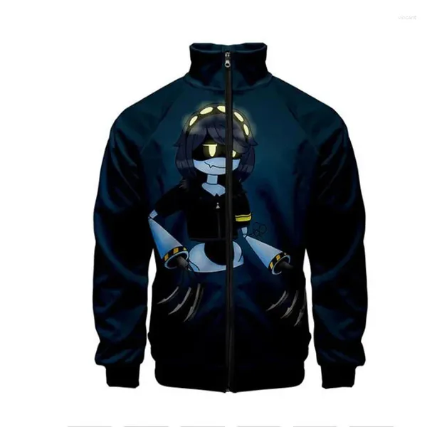 Jaquetas masculinas assassinato drones 3d beisebol zíper jaqueta homens bombardeiro casaco harajuku hip hop hoodie gola moletom casual sportswear