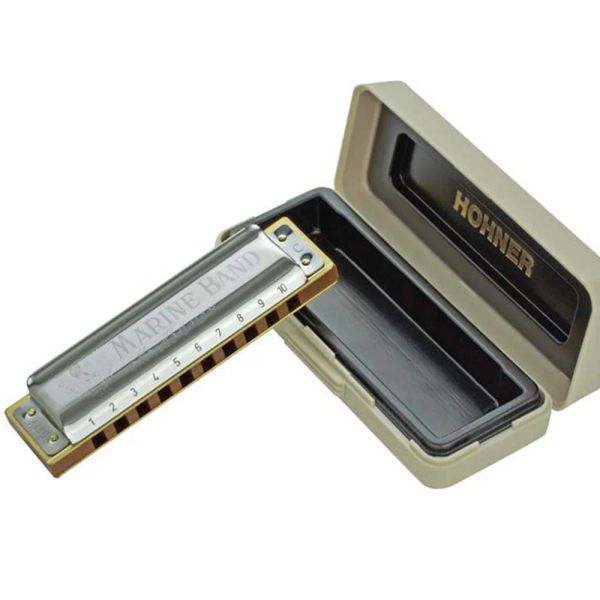 Instrumentos Hohner Marine Band 1896 Klassieke Harmonica Diatonische 10 Gaten 20 Tone Mond Orgel Originele Blues Harp Sleutel Van C Musical i