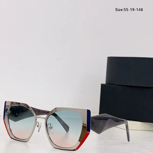 Occhiali da sole vintage quadrati donna uomo gamba larga occhiali da sole con montatura grande nero verde tonalità UV400 Oculos Gafas De Sol